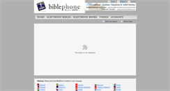 Desktop Screenshot of biblephone.intercer.net